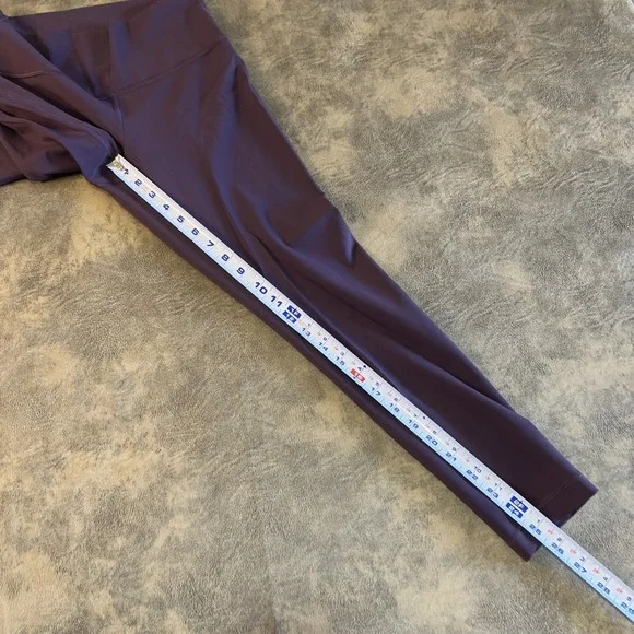 Lululemon Wunder Under High Rise Tight 25" Size 8 Purple - Picture 7 of 9